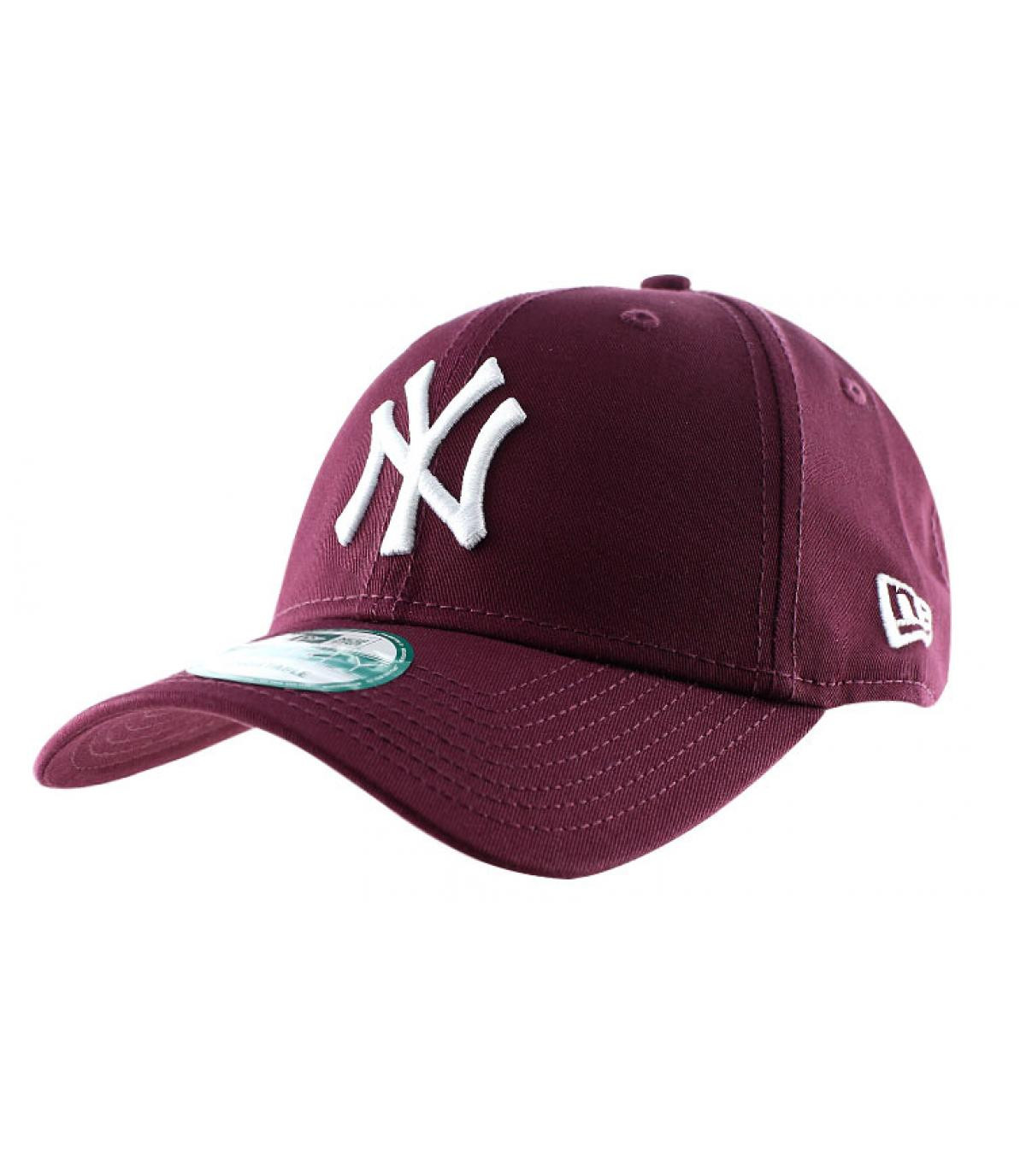 Casquette NY league essential maroon New Era